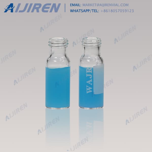 12x32mm silanized HPLC glass vials labeling space
